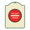 Signmission Designer Series Sign Do Not Enter, Tan & Green Heavy-Gauge Aluminum Sign, 24" H, TG-1824-24150 A-DES-TG-1824-24150 - alternate 1